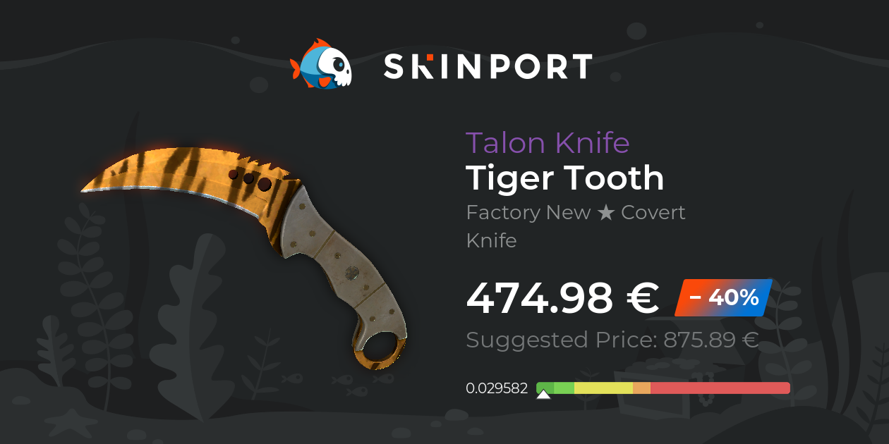 CSGO Talon Knife CS GO Claw Karambit Knives Doppler Tiger Tooth Marble Fade