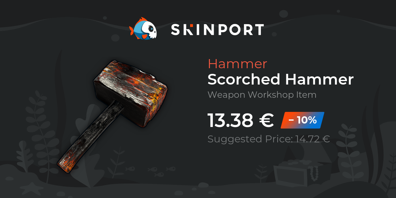 Scorched Hammer Rust Skinport