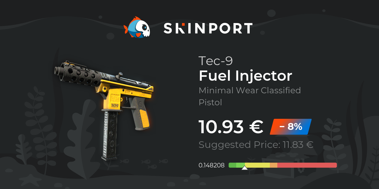 Tec-9 | Fuel Injector (Minimal Wear) - Counter-Strike 2 - Skinport