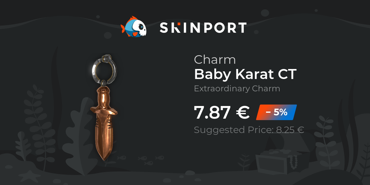 Charm | Baby Karat CT - Counter-Strike 2 - Skinport