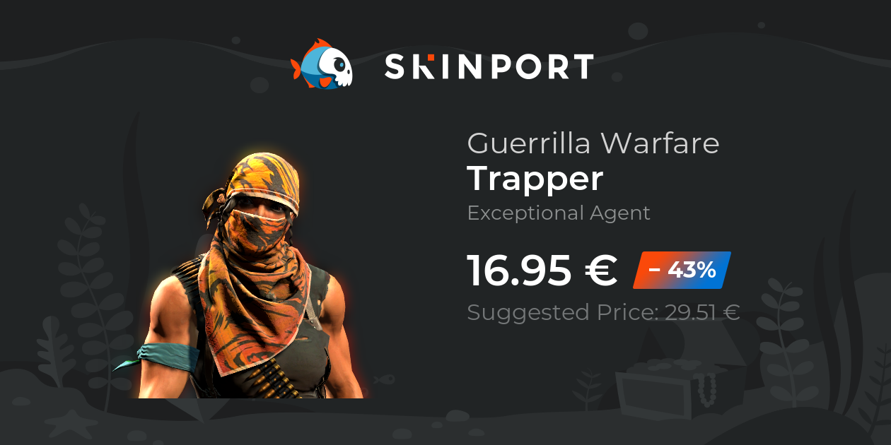 Trapper | Guerrilla Warfare - Counter-Strike 2 - Skinport