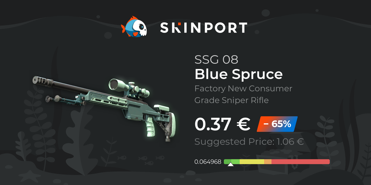 SSG 08 | Blue Spruce (Factory New) - Counter-Strike 2 - Skinport