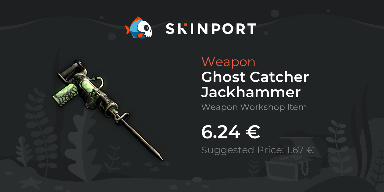 Ghost Catcher Jackhammer - Rust - Skinport
